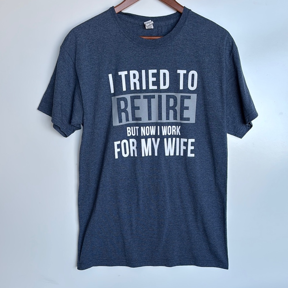 Men's Gray Graphic T-Shirt